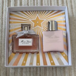 Dior Gold and White Gift Box